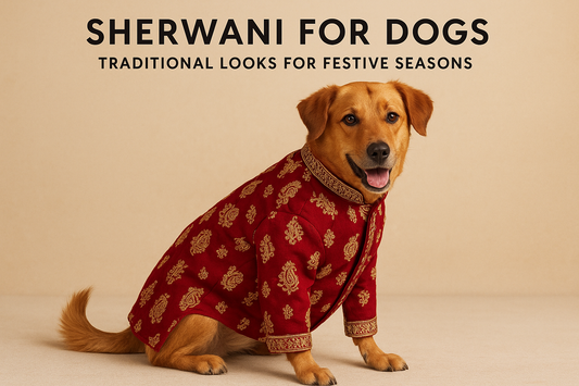 Sherwani for Dogs: Traditional Looks for Festive Seasons