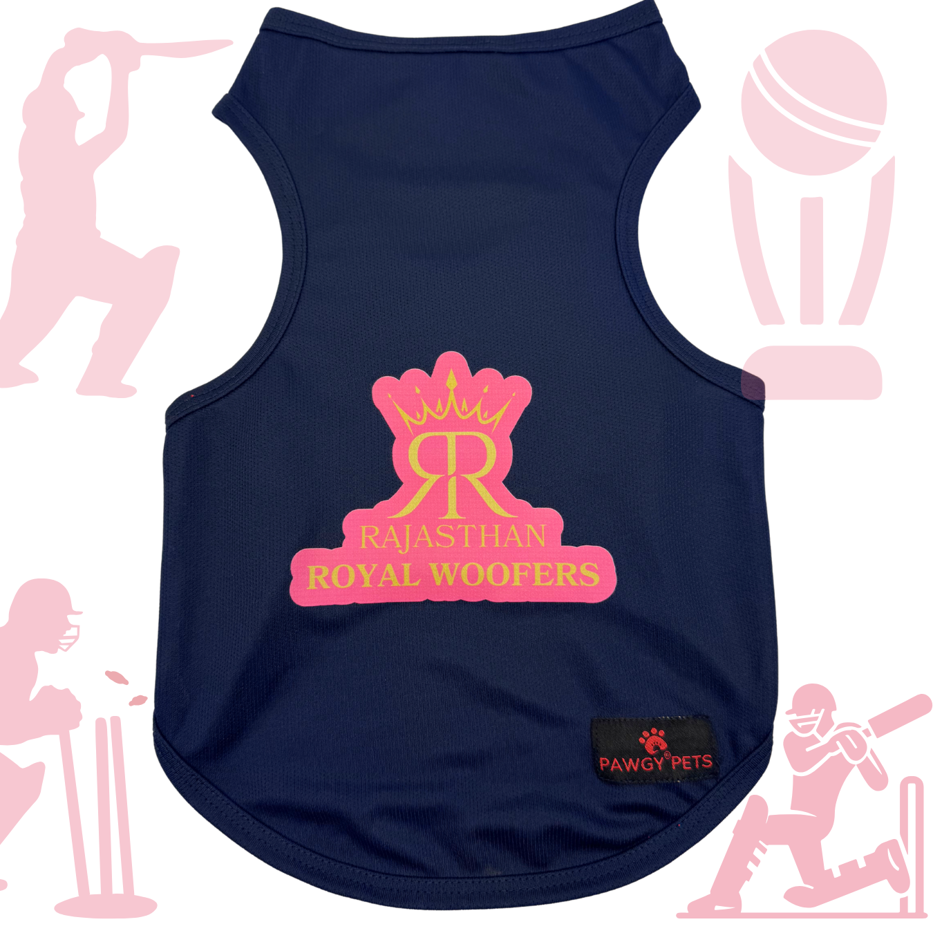 Rajasthan Royal Woofers T-shirt | For Dogs & Cats | Pawgy Pets