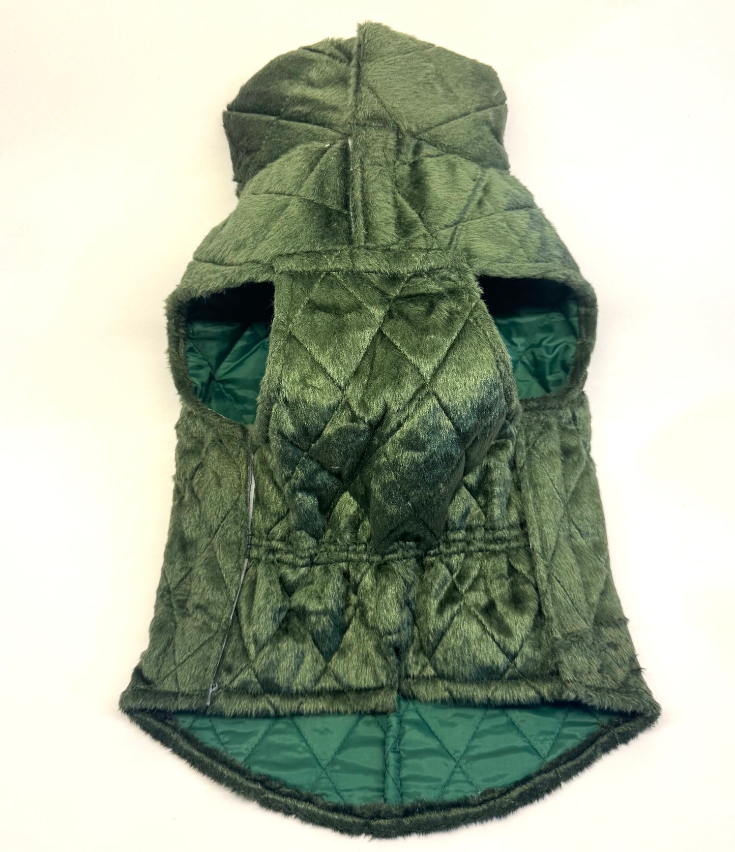 Olive Green Quilted Jacket | For Dogs & Cats | Pawgy Pets