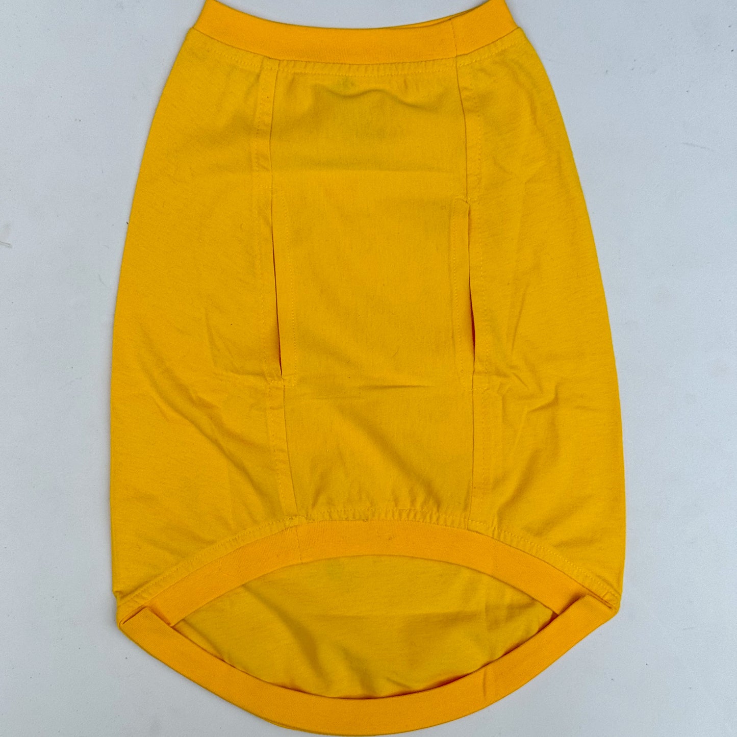 Lick Fetch Treat Repeat T-shirt | Yellow | For Dogs & Cats | Pawgy Pets