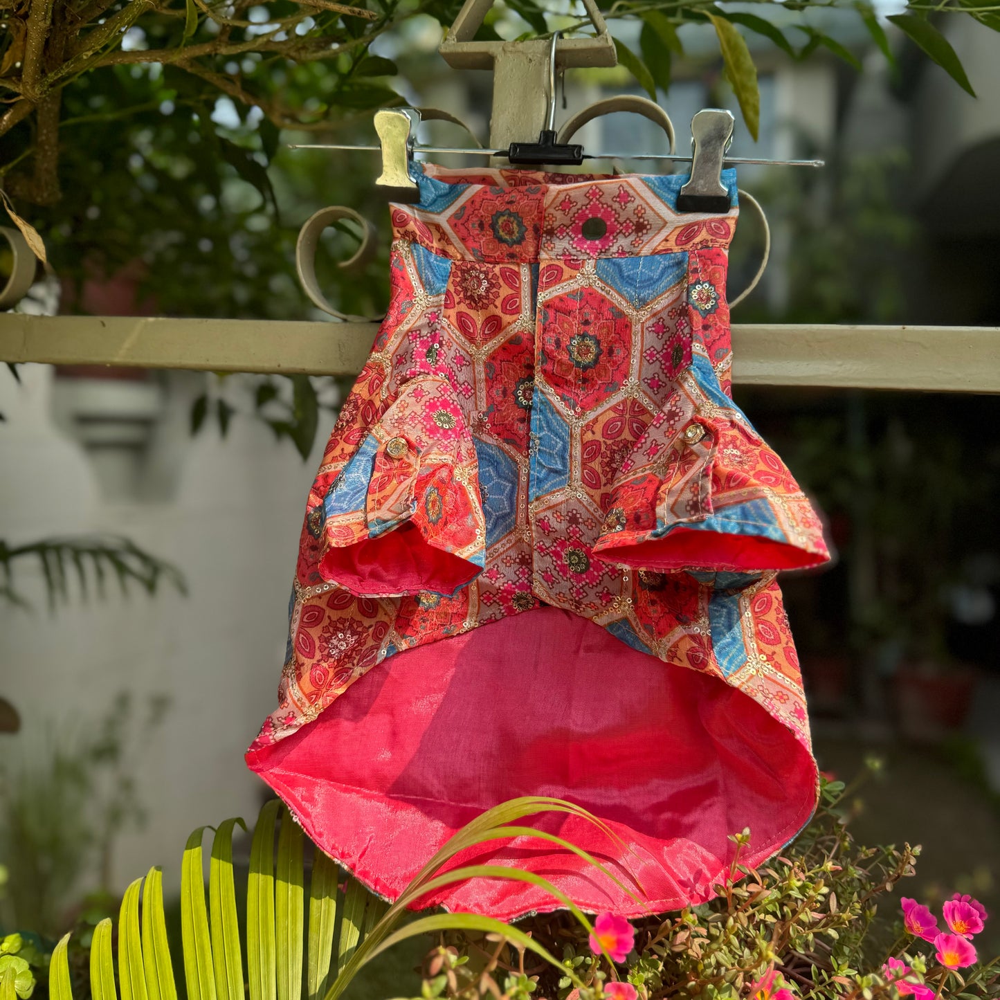 Pawgy Pets Limited edition Premium Multi kurta for Dogs