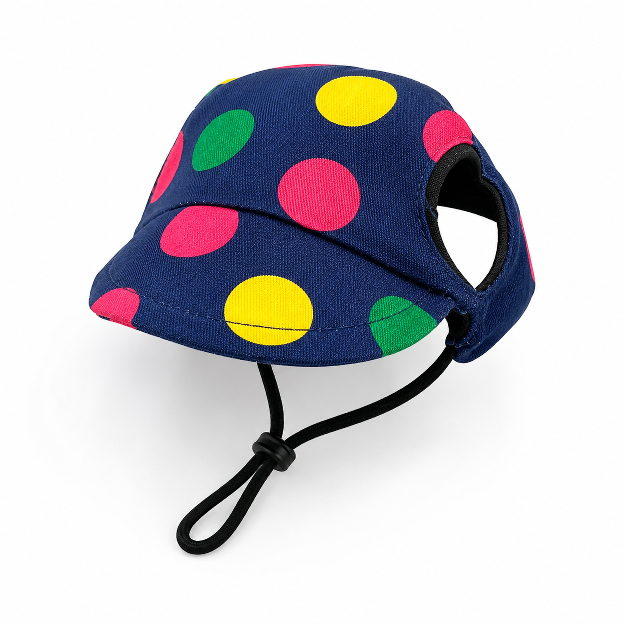Denim Multi Polka Cap | For Dogs | Pawgy Pets