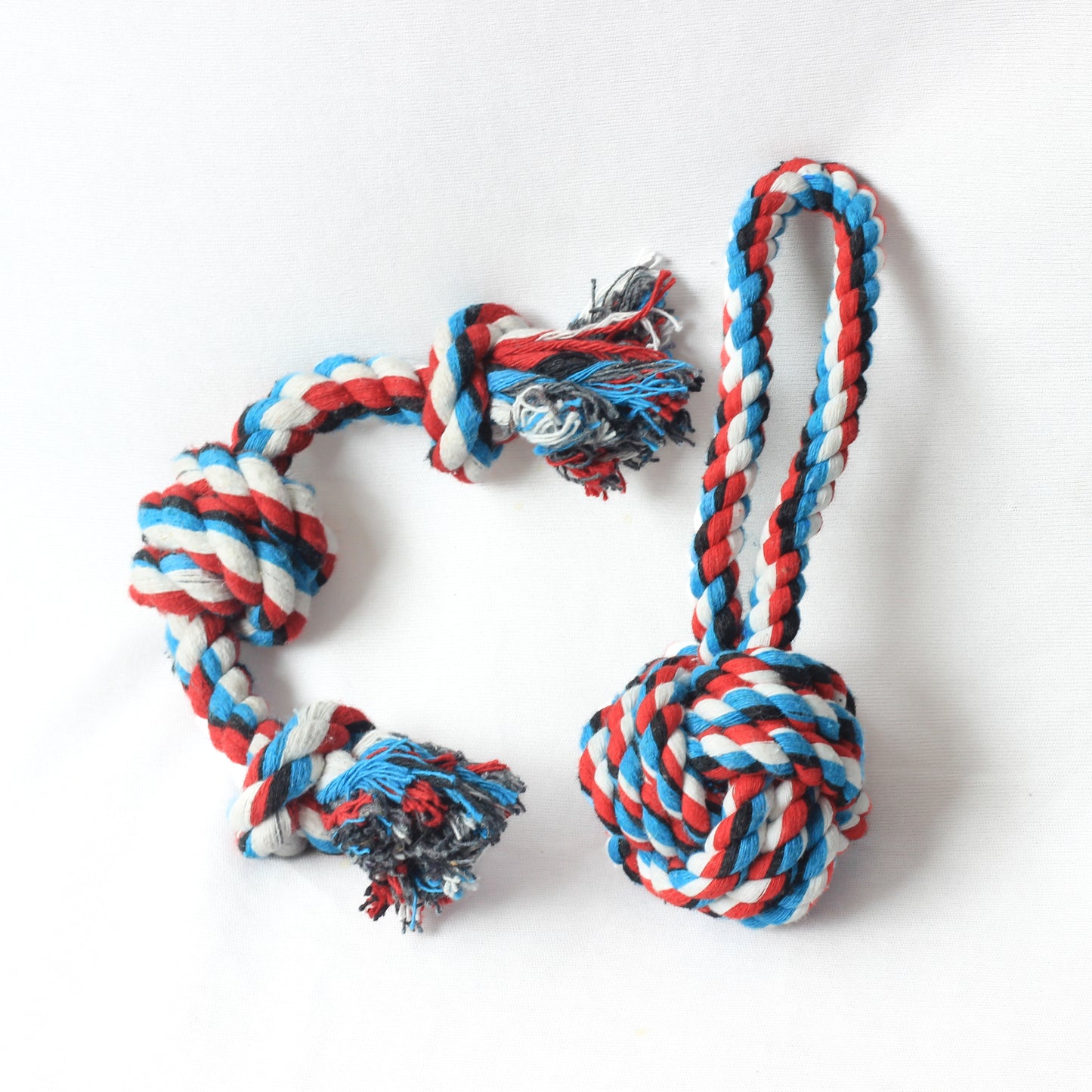 Pawgy Pets Rope Toy Combo for Dogs: Pack of 2