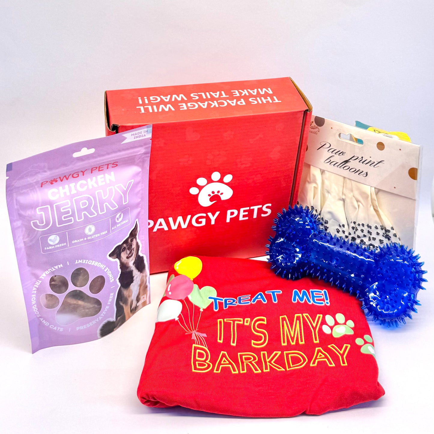 Pawgy Pets Birthday Box for Dogs & Cats
