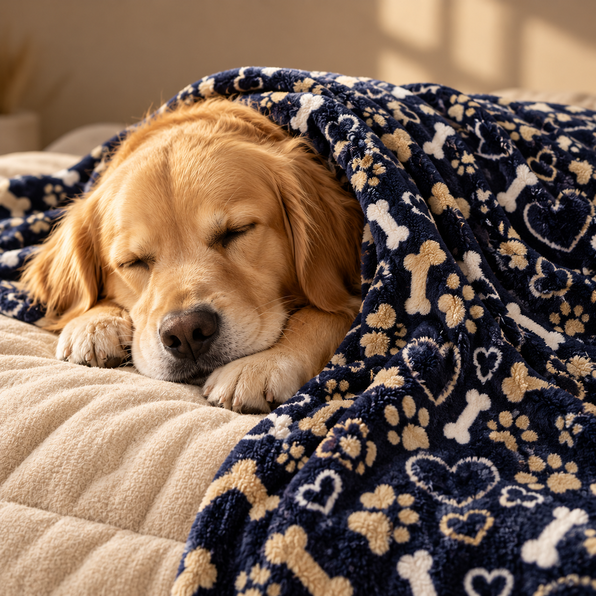 Midnight Snuggle Blanket | For Pet & Pet Parents | Pawgy Pets