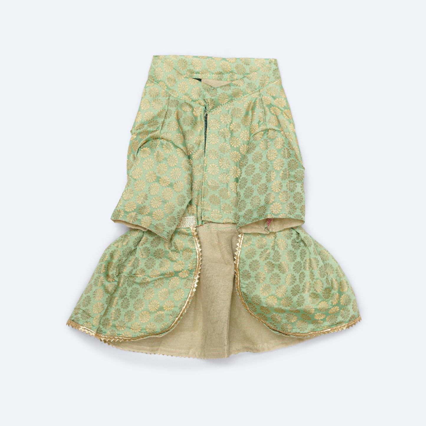 Pista Green Occasion Wear Dress | For Dogs | Pawgy Pets