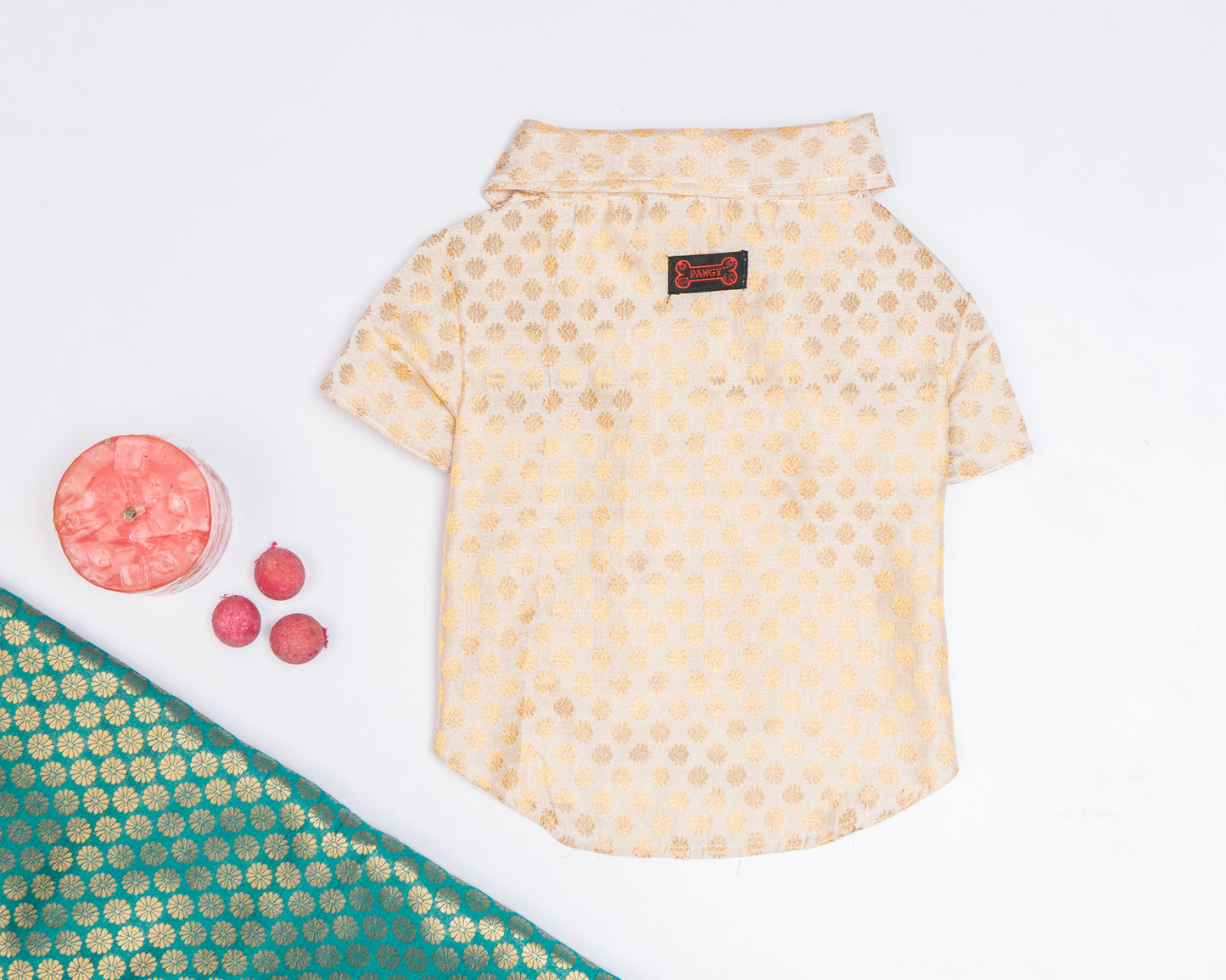 White Occasion Wear Shirt | For Dogs | Pawgy Pets
