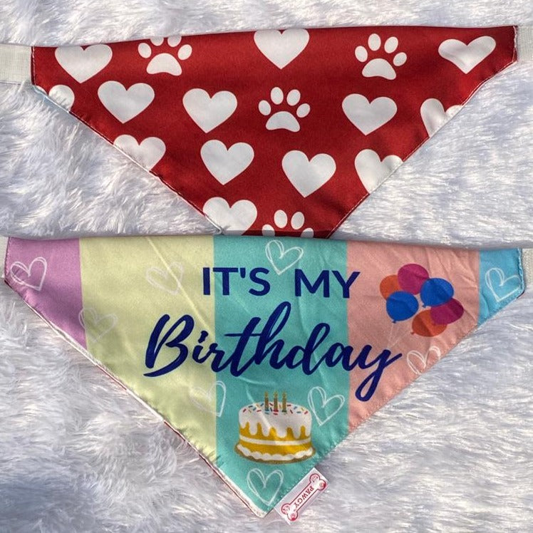 Birthday Bandana + Toy combo