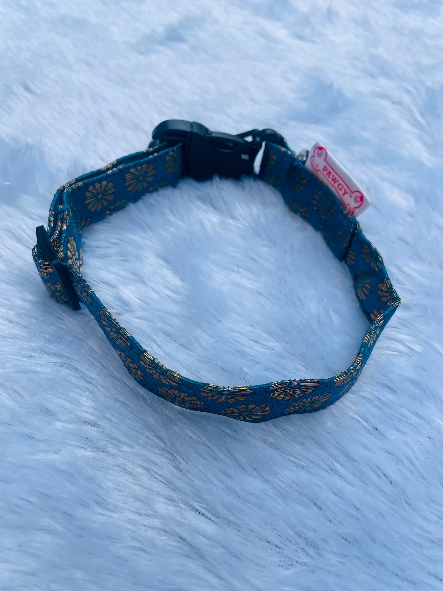 Blue Occasion Wear Collar | For Dogs | Pawgy Pets