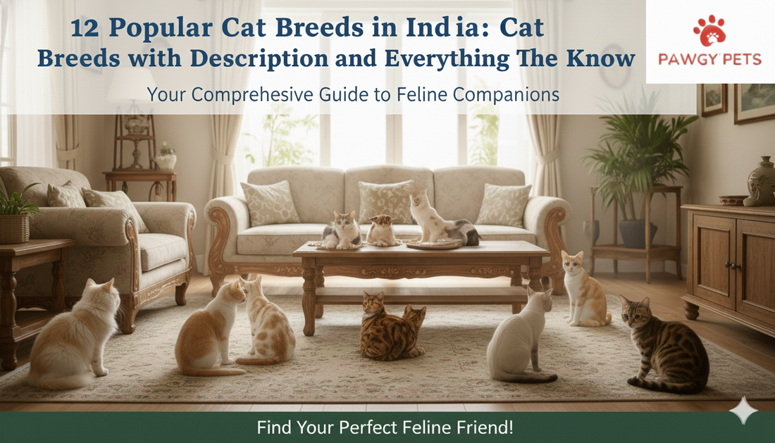 12 Popular Cat Breeds in India: Cat Breeds with Description and Everything You Need to Know