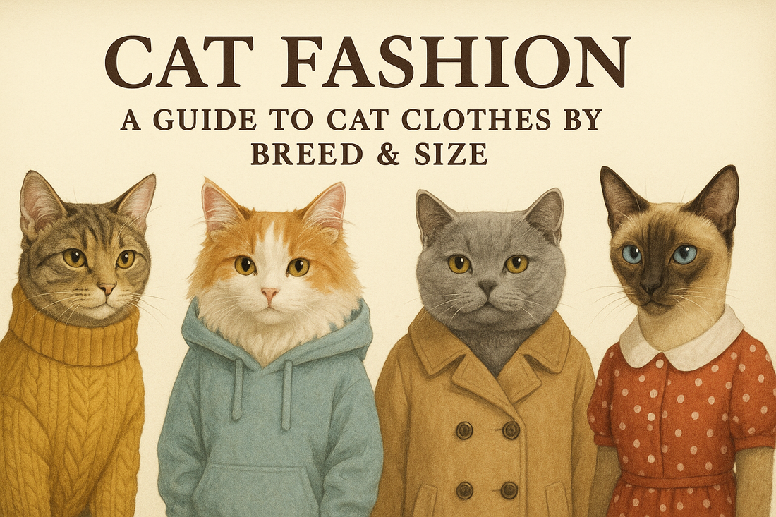 Cat Fashion: A Guide to Cat Clothes by Breed & Size