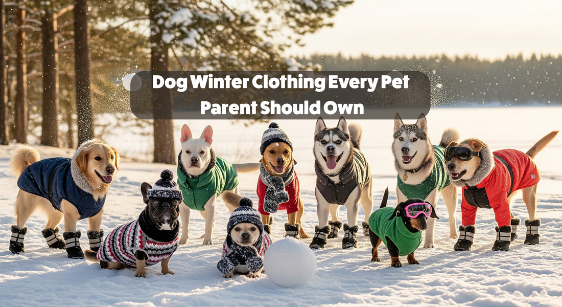 Dressing for the Season: Dog Winter Clothing Every Pet Parent Should Own