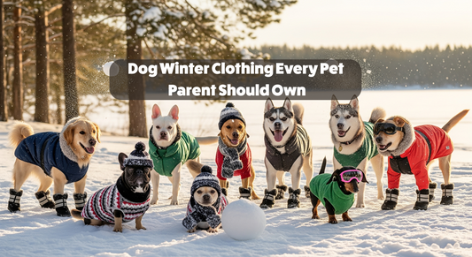 Dressing for the Season: Dog Winter Clothing Every Pet Parent Should Own