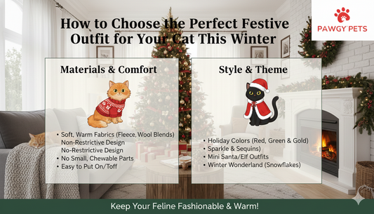 How to Choose the Perfect Festive Outfit for Your Cat This Winter
