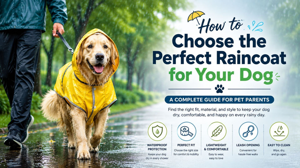 How to Choose the Perfect Raincoat for Your Dog