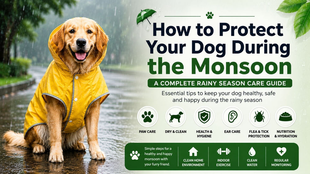 How to Protect Your Dog During the Monsoon: A Complete Rainy Season Care Guide