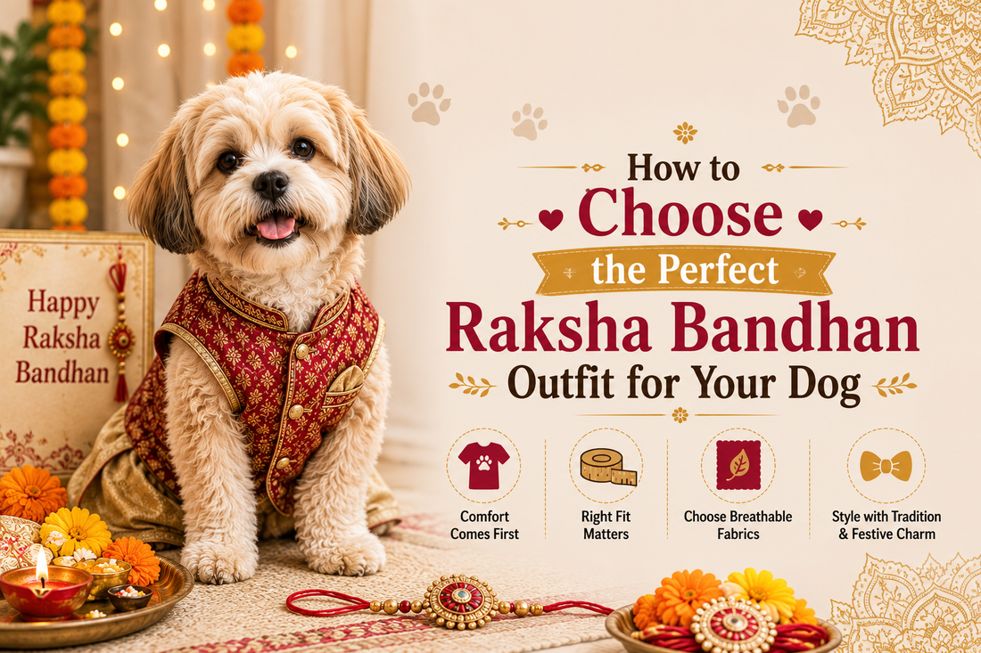 How to Choose the Perfect Raksha Bandhan Outfit for Your Dog