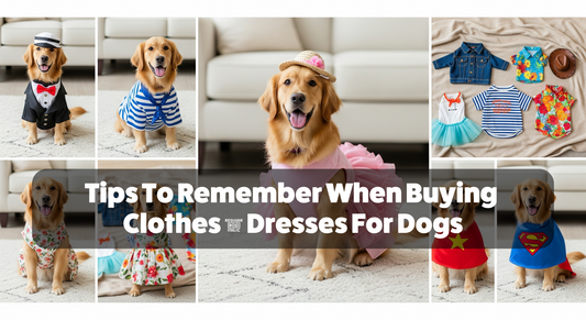 Tips To Remember When Buying Clothes & Dresses For Dogs