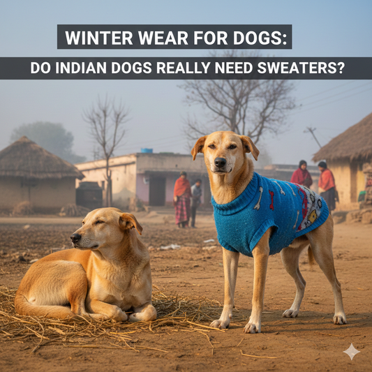 Winter Wear for Dogs: Do Indian Dogs Really Need Sweaters?