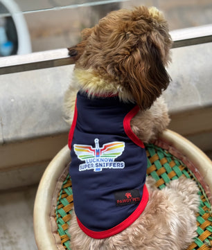 Pawgy Pets Lucknow Super-Sniffers T-shirt for Dogs and Cats