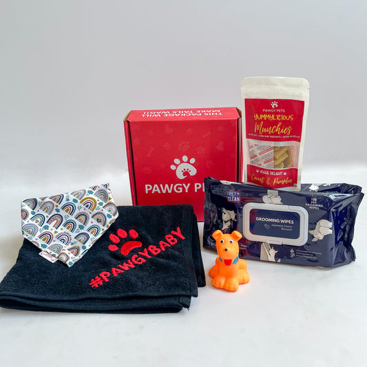Pawgy Pets Welcome home Box Premium for Dogs & Cats