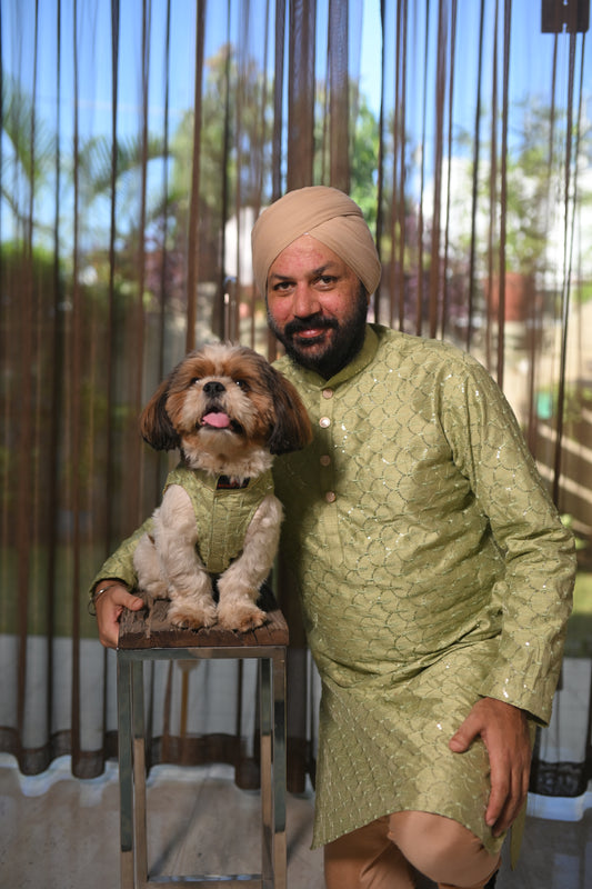 Naz Kurta for Men + Doggo Kurta