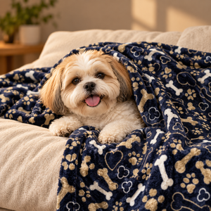 Midnight Snuggle Blanket | For Pet & Pet Parents | Pawgy Pets