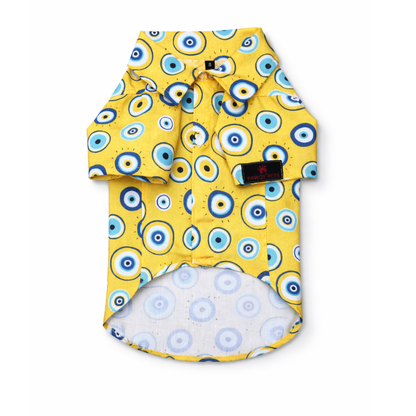 Evil Eye Shirt | Yellow | For Dogs | Pawgy Pets