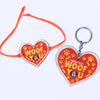 Pawgy Pets Rakhi and keychain Combo