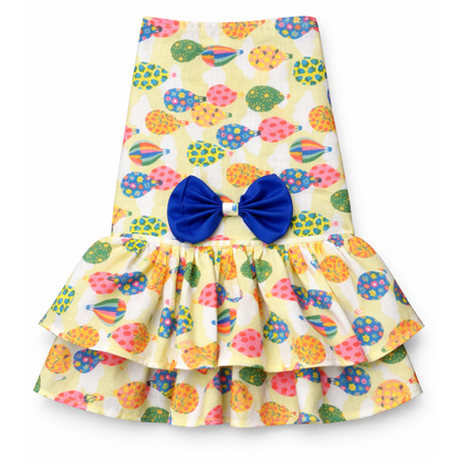 Pawgy Pets Balloon Dress Lime Green (Cat)