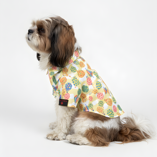 Pawgy Pets Balloon Casual shirt for Dogs (Lime Green)