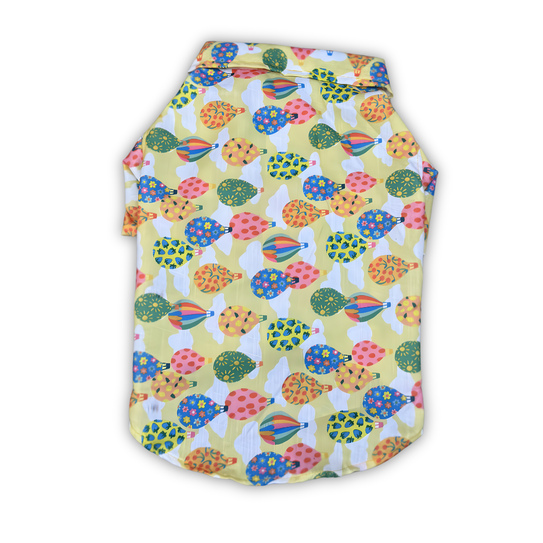 Pawgy Pets Balloon Casual shirt for Dogs (Lime Green)