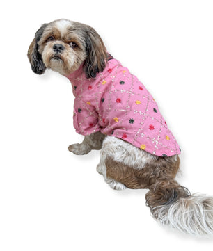 Pawgy Pets Festive Shirt Pink (New) for Dogs