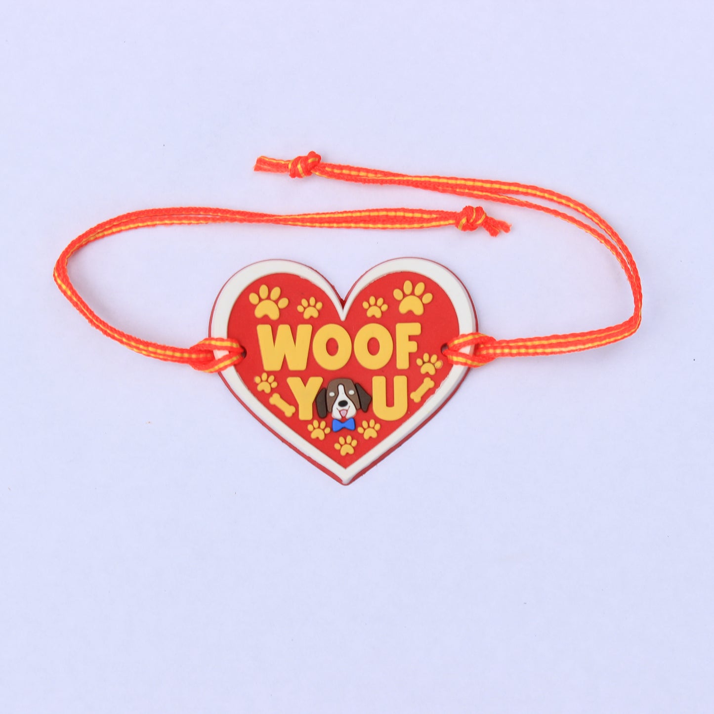 Pawgy Pets Rakhi and keychain Combo