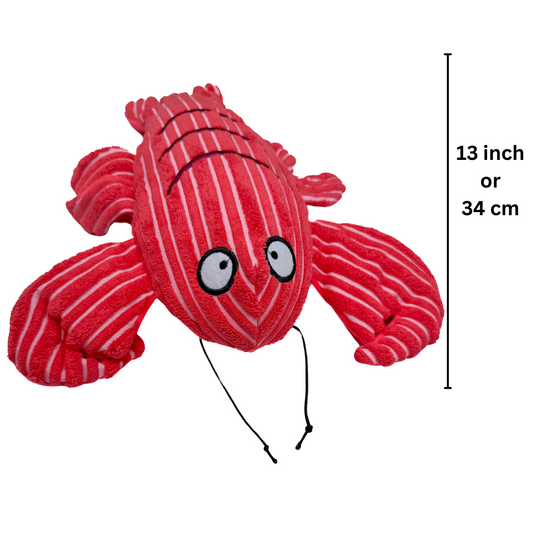 Pawgy Pets Soft Sea Animals Squeaky Dog Plush Toy