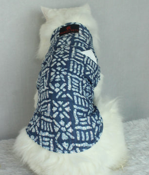 Pawgy Pets Indigo kurta for Cats