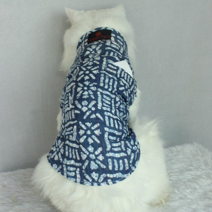 Pawgy Pets Indigo kurta for Cats