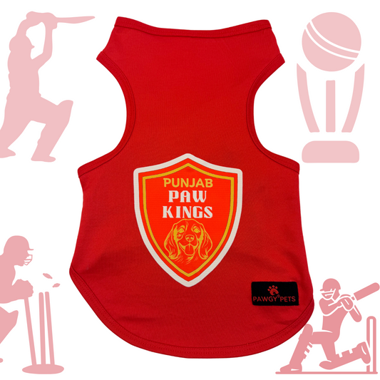 Pawgy Pets Punjab Paw Kings T-shirt for Dogs and Cats