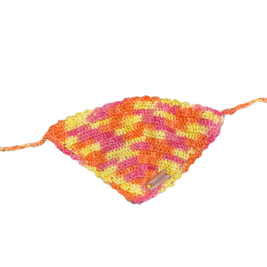 Pawgy Pets Crochet Bandana Multi