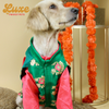 Bottle Green Kurta & Hand-Embroidered Nehru Jacket | Luxe Collection | Pawgy Pets