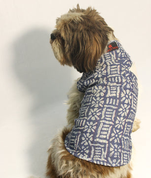 Pawgy Pets Cotton Indigo kurta for Dogs