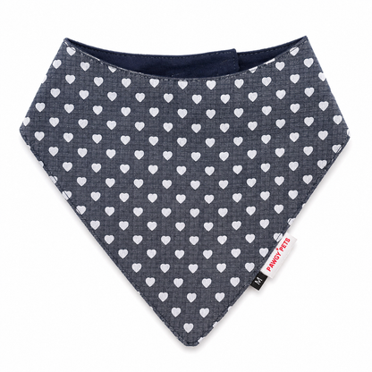 Denim Heart Bandana | For Dogs | Pawgy Pets