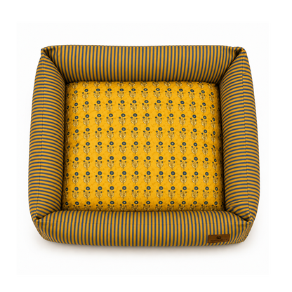 Bagru Bloom Bed | Dog Bed | Pawgy Pets
