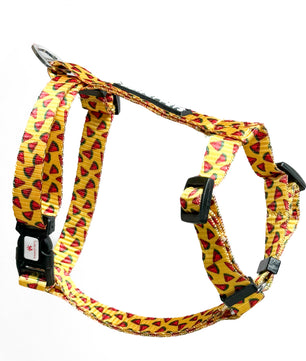 Pawgy Pets H-Harness Watermelon Yellow for Dogs and Cats