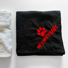 Pet Towel: Black