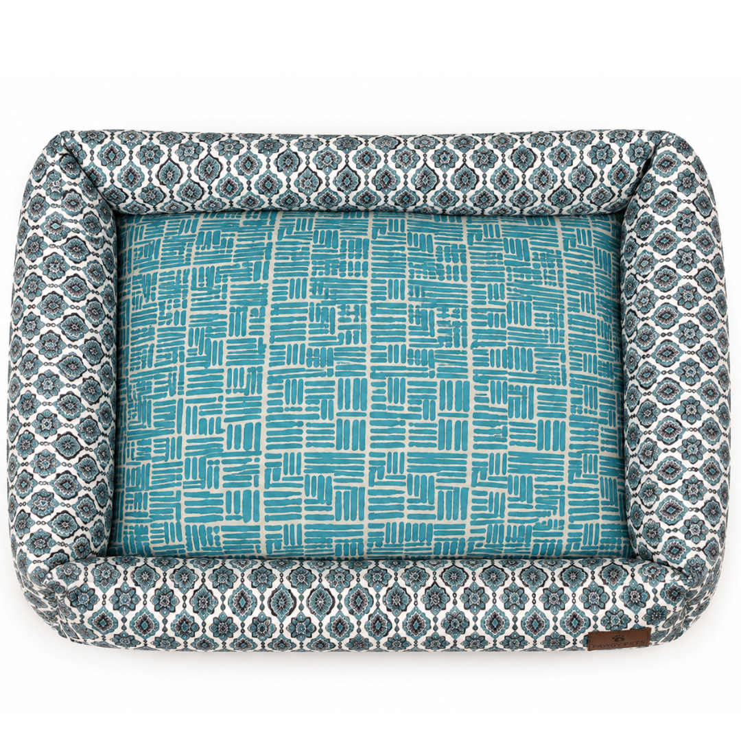 Mughal Garden Bed | Dog Bed | Pawgy Pets