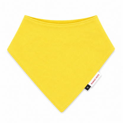 Yellow Bandana | Personalised for Dogs | Pawgy Pets
