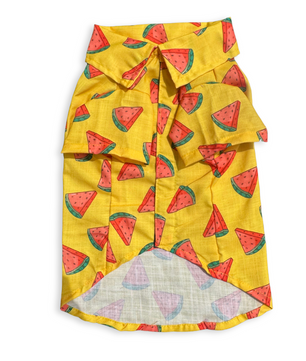 Pawgy Pets Watermelon sugar shirt Yellow for Dogs