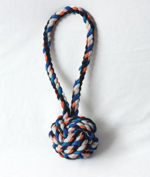 Pawgy Pets Balling Tug Rope Toy for Dogs