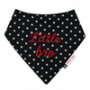 Black Star Denim Bandana | Personalised for Dogs | Pawgy Pets